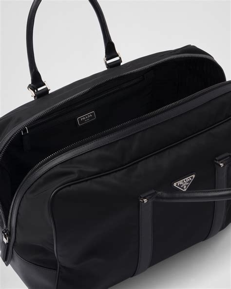 Prada saffiano leather duffle bag